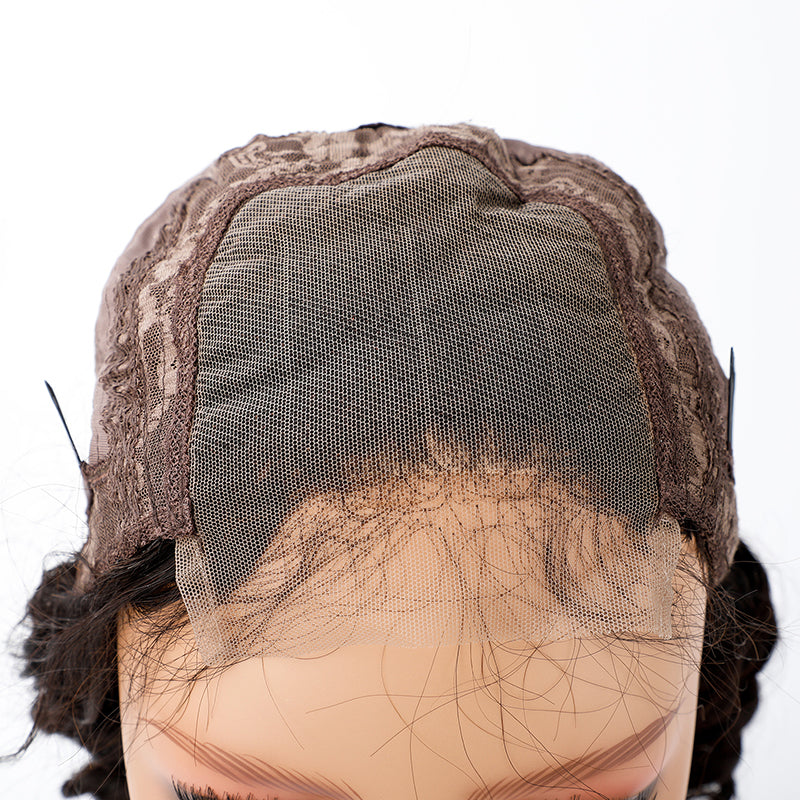 Wholesale Virgin Cuticle Aligned Loose Wave Hair Swiss Lace Front Wigs