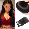 Just-hairextension 3 Bundles Straight Hair Wholesale 10-30 Inch Human Hair