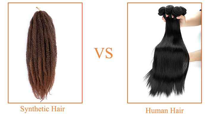 How to identify real human hair？