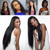 100% Virgin Hair Bundles With Silky Straight Hair Bundles With Frontal