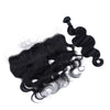 100% Human Virgin Hair Wave Lace Frontals Free Part Frontal Body Wave Supplier