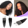 Hot Sale 100% Natural Raw Virgin Cambodian Kinky Curly Hair Bundles With Lace Closure