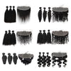 Brazilian Loose Wave Hair 3 Bundles Deals With Lace Frontal 13x4 Inch