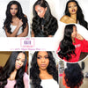 Top Quality 3 Bundles 10-30 inch Virgin Body Wave Human Hair Natural Black Color