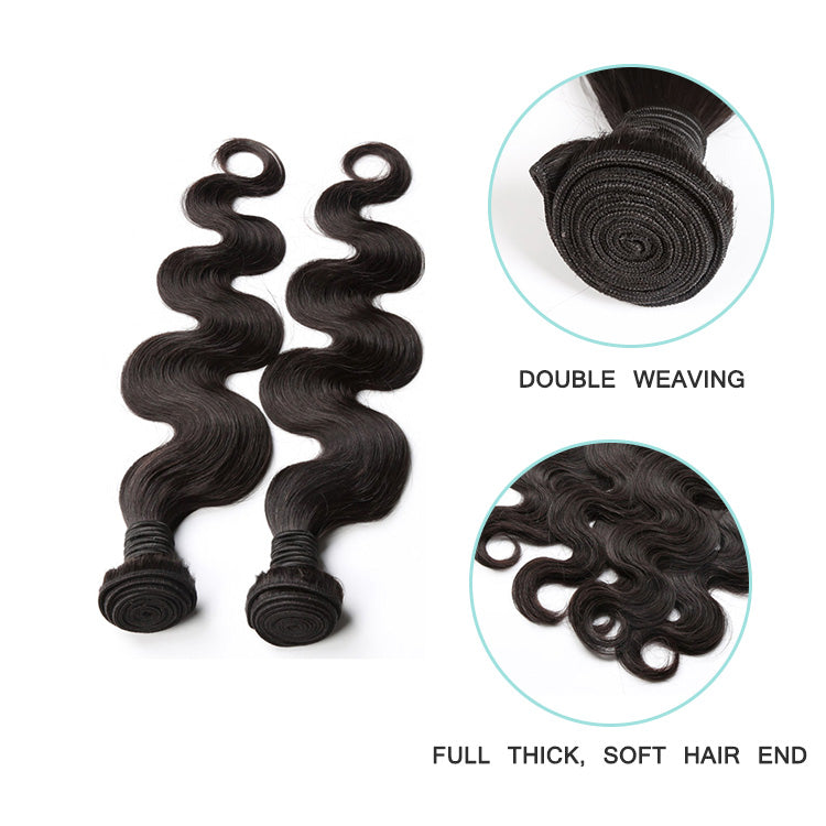 Good Quality Brazilian Body Wave Hair Bundle Deals Virgin Human Hair Weave
