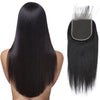 High Quality Soft Virgin Brazilian 4*4 Straight Lace Closure