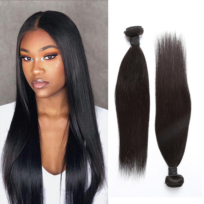 Justhairextension 10-30inch Unprocessed Straight Virgin Human Hair Bundles