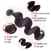 Factory Price Virgin Cuticle Aligned Human Body Wave Hair Extension