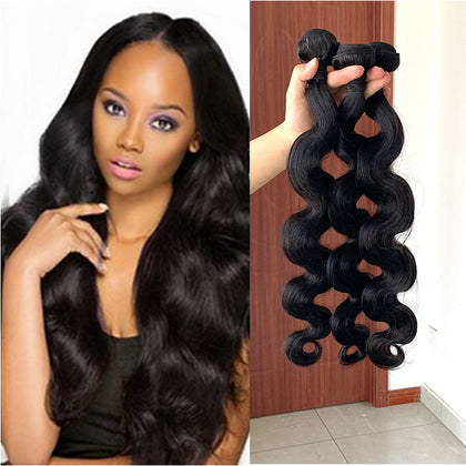 3 Bundles Body Wave Hair Wholesale 10-30 Inch Human Hair Bundles