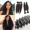 Justhairextension 10-30 Inch Deep Wave Hair  Vrigin Cuticle Aligned Hair Vendors